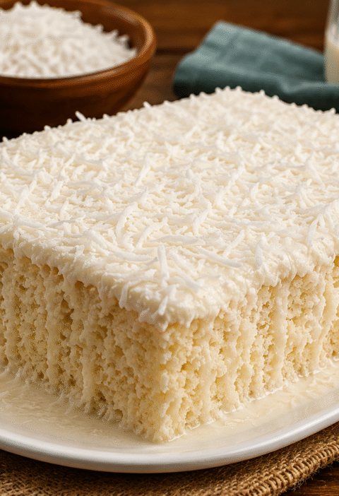 Bolo Gelado de Coco