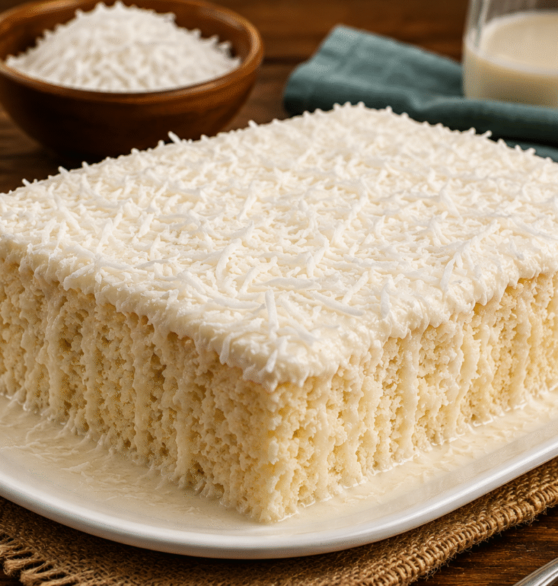 Bolo Gelado de Coco