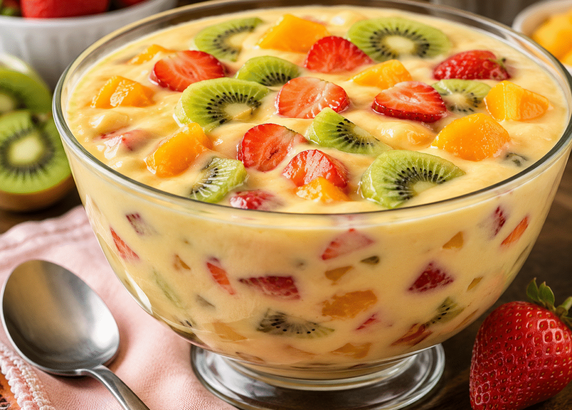 Creme com Frutas