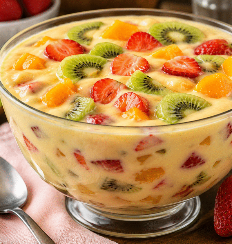 Creme com Frutas