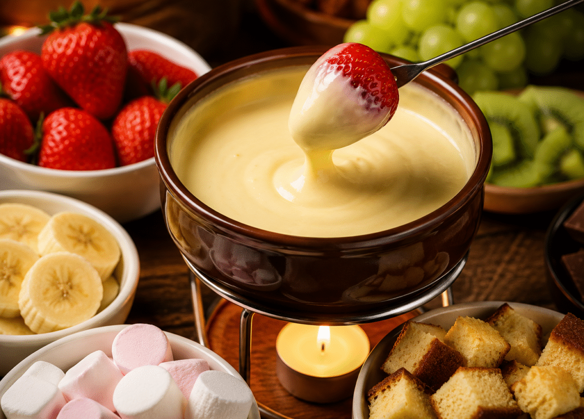 Fondue de Leite Condensado