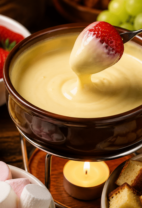Fondue de Leite Condensado