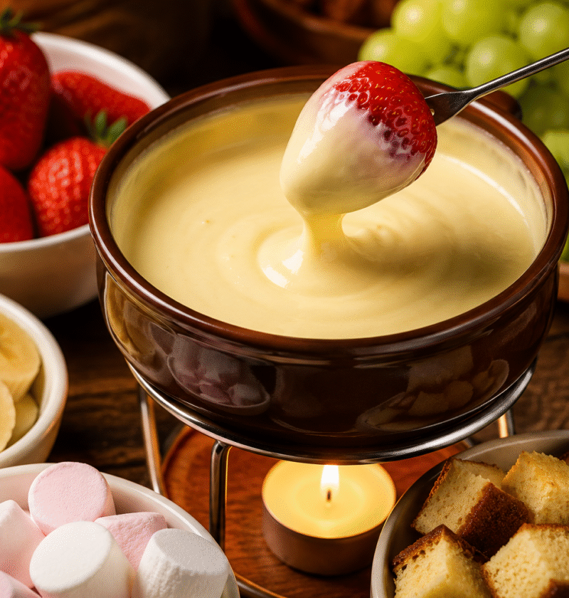Fondue de Leite Condensado