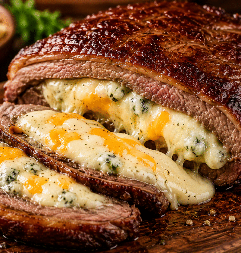 Picanha aos Quatro Queijos