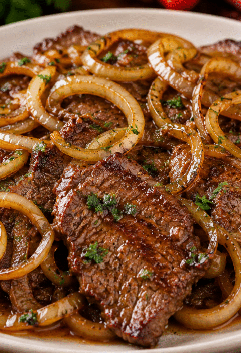 Bife Acebolado Perfeito: Receita Macia, Suculenta e Pronta em 30 Minutos