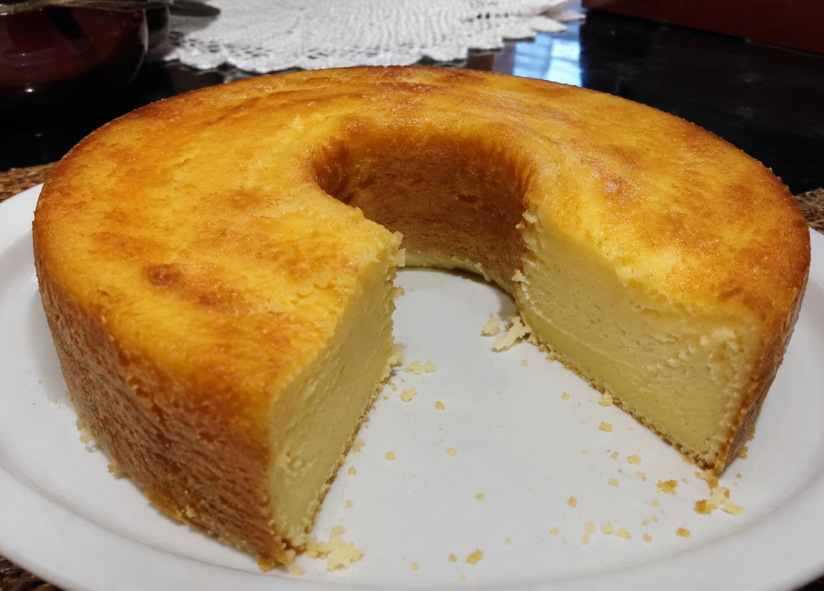 Bolo de Fubá Cremoso de Liquidificador