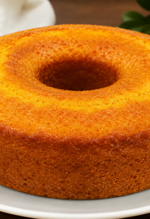 Bolo de Laranja Fofinho de Liquidificador