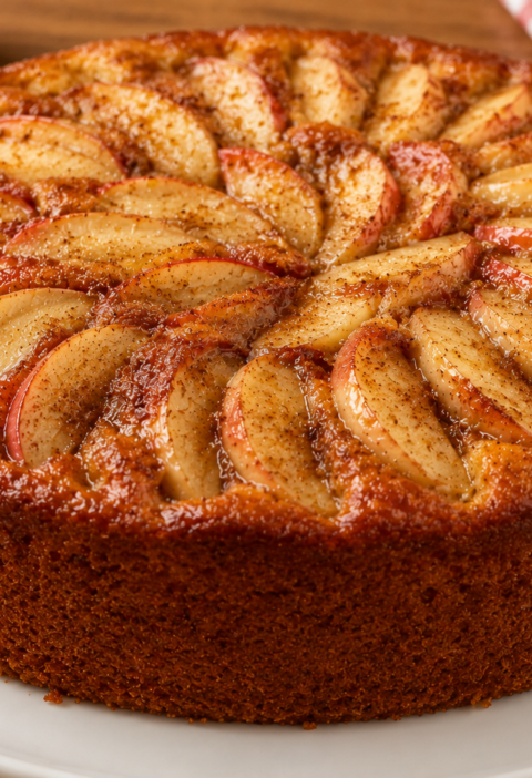 Bolo de Maçã com Canela Fofinho e Fácil