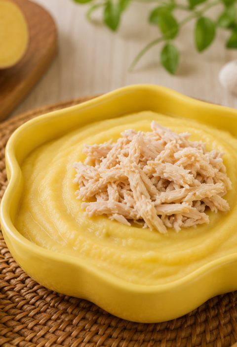 Papinha de Batata-Doce com Frango: Receita Fácil para Bebê