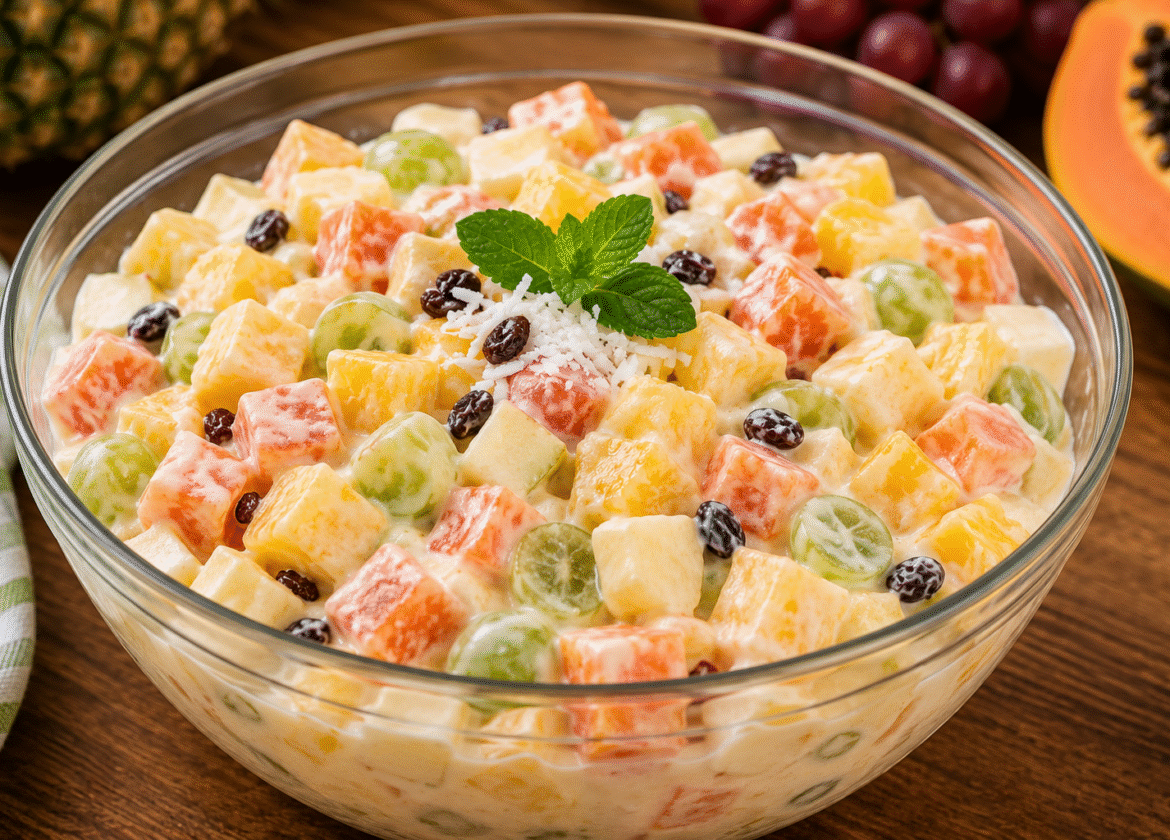 Salada Tropical: Receita Refrescante, Cremosa e Fácil de Fazer