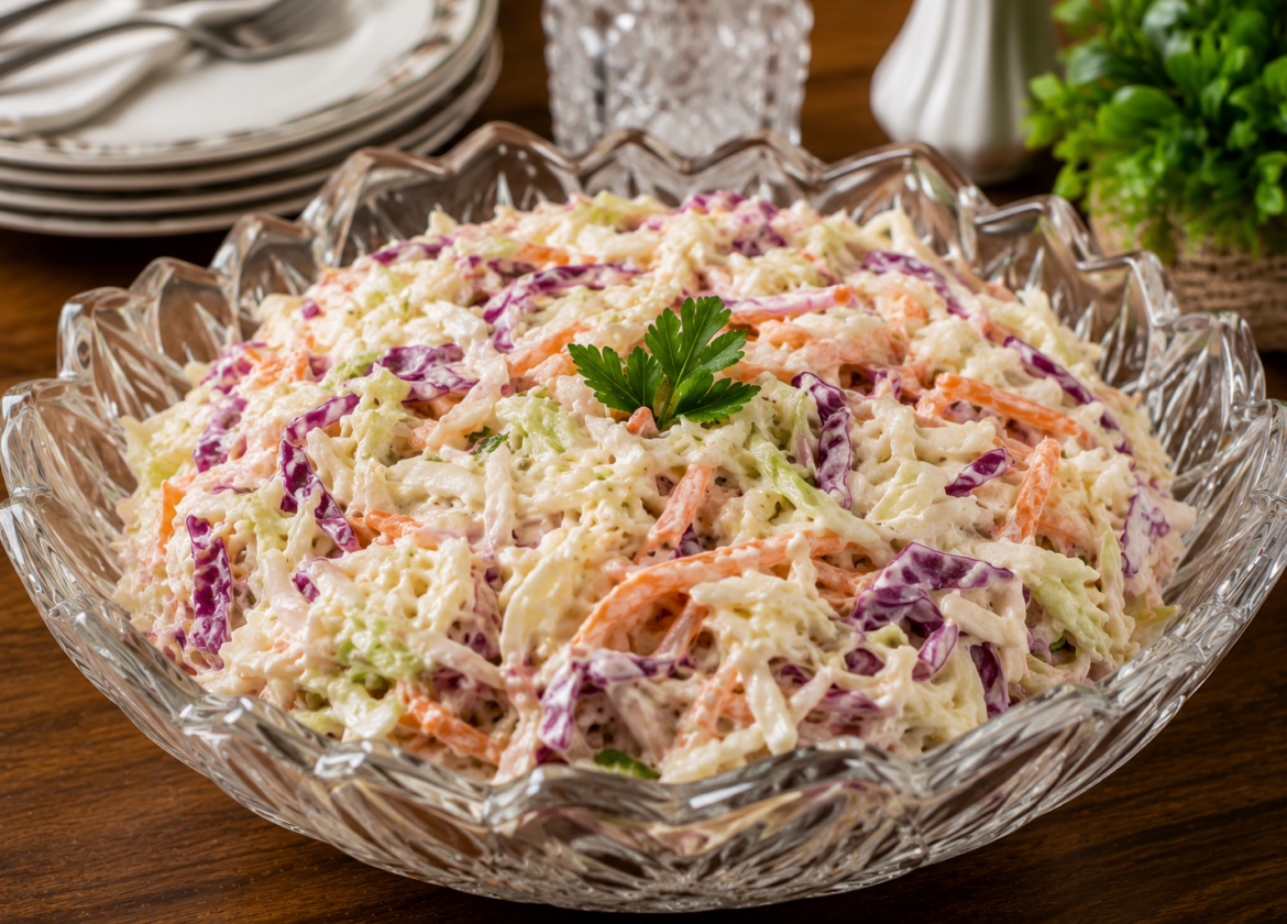 Salada de Repolho Cremosa Fáci
