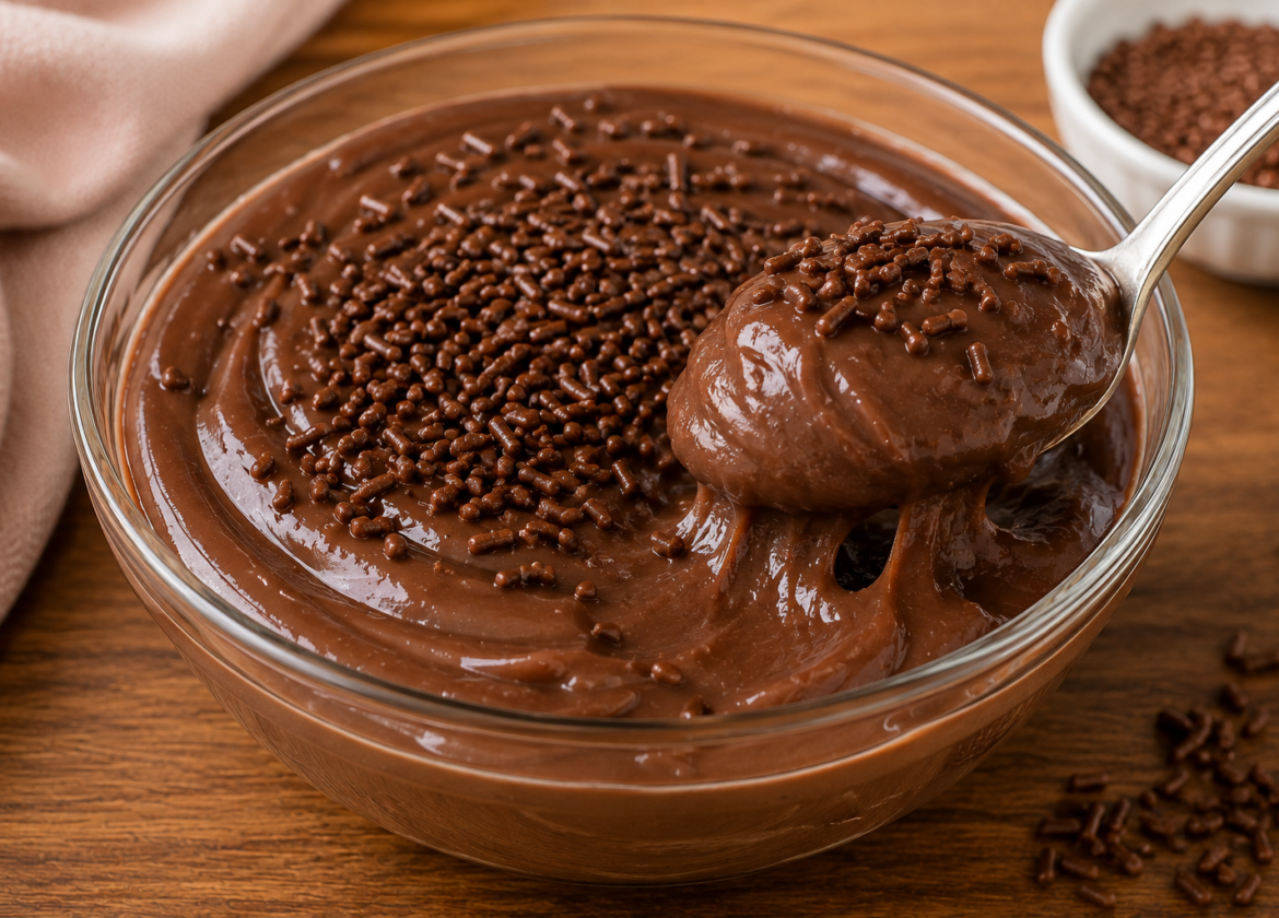 Brigadeiro de Colher Cremoso e Fácil