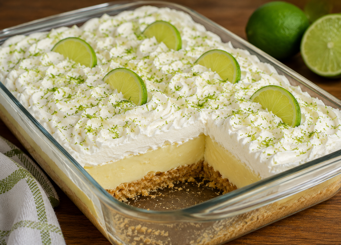Torta de Limão Cremosa e Fácil