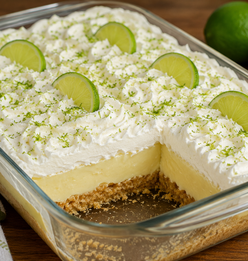 Torta de Limão Cremosa e Fácil