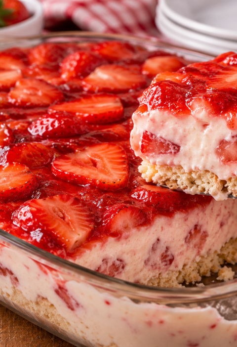 Creme de Morango na Travessa: Receita Fácil e Cremosa