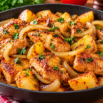 Filé de Frango Cremoso com Requeijão na Frigideira