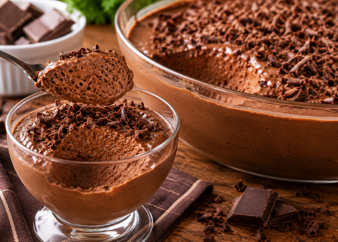 Mousse de Chocolate Cremoso