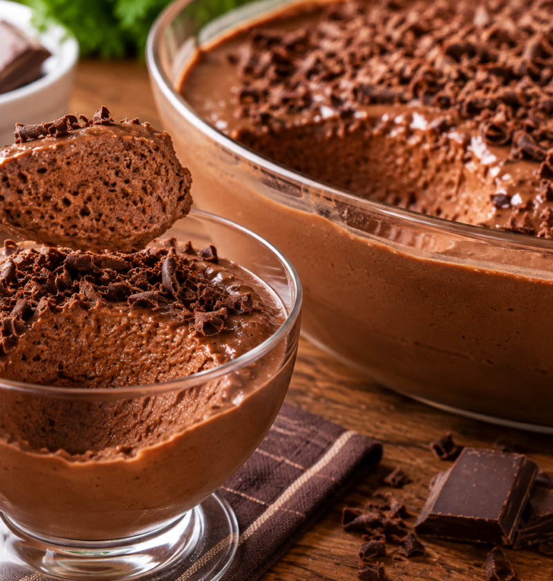 Mousse de Chocolate Cremoso